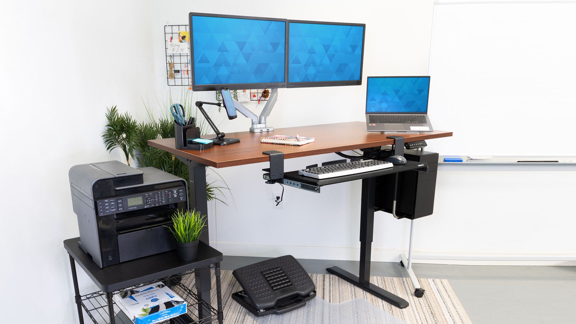 Standing Desk by Mount-It!: Sustainable Melamine