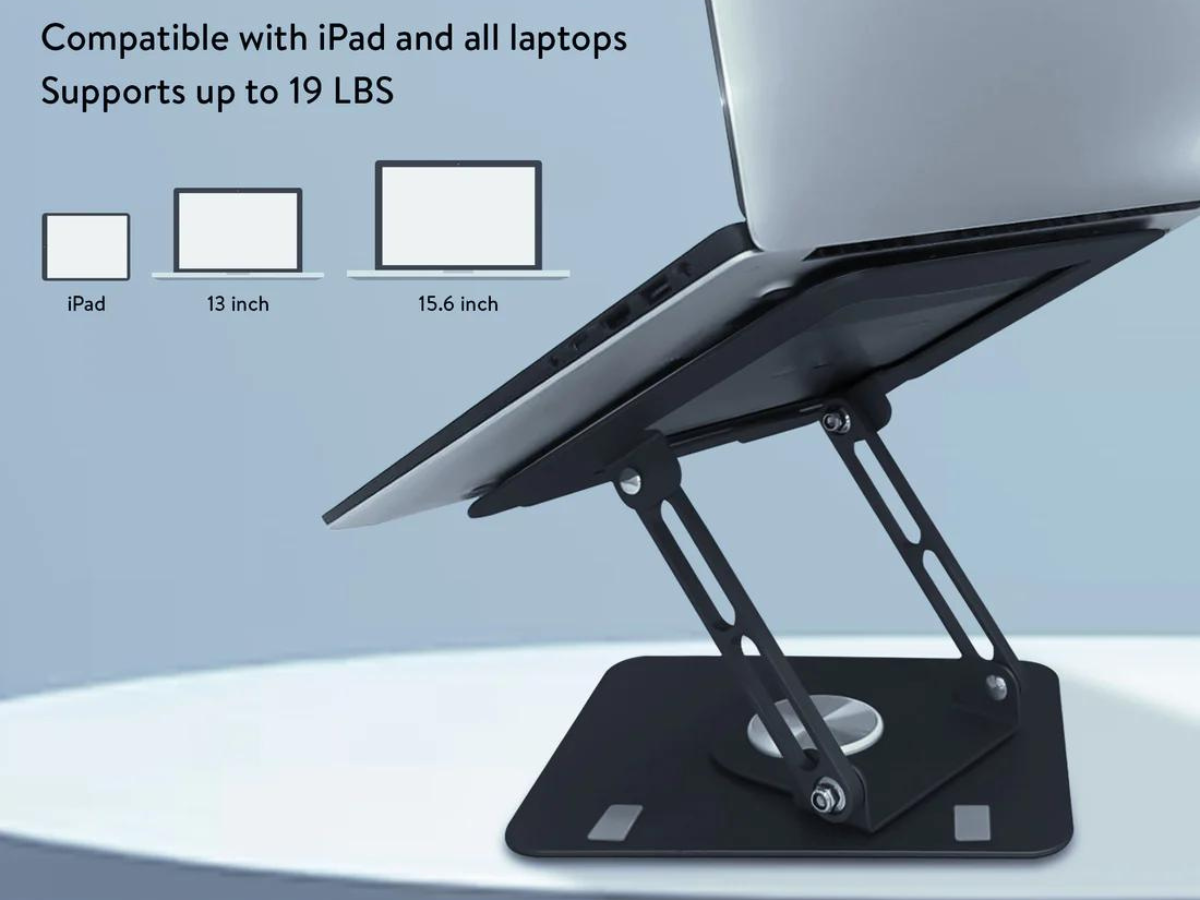 Uncaged Ergonomics Swivel Laptop Stand